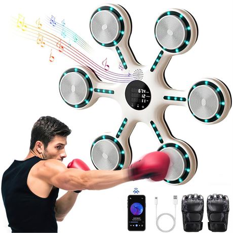 2024 New Large Smart Music Boxing Machine for Adults Bluetooth,Smart Music