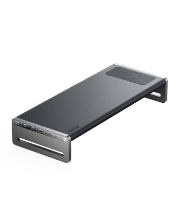 Anker 675 USB-C Docking Station (12-in-1, Monitor Stand) with 10Gbps USB-C