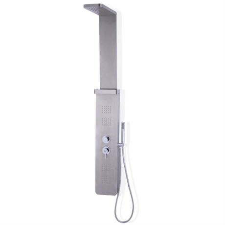 High-Quality Stainless Steel Shower Panel with Massage Jets and Hand Shower