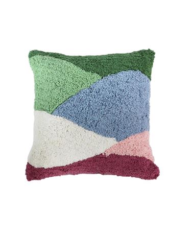 Lush Decor Abstract Hills Decorative Pillow, 18"x18" - Multi