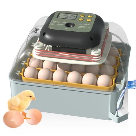 Incubators for Hatching Eggs with Automatic Turner & Humidity Control - Ideal