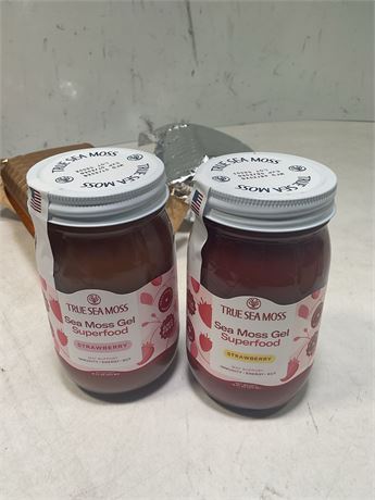 TRUE SEA MOSS GEL SUPERFOOD - Strawberry (2pack)