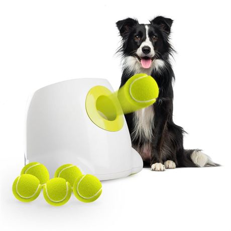 ALL FOR PAWS Automatic Ball Thrower for Dogs, Interactive Dog Ball Launcher