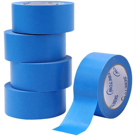 OFFSITE Blue Painters Tape 2 Inch Bulk - Blue Tape for Painting Automotive