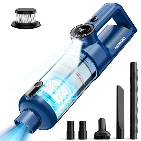 Handheld Vacuum Cordless Dark Blue