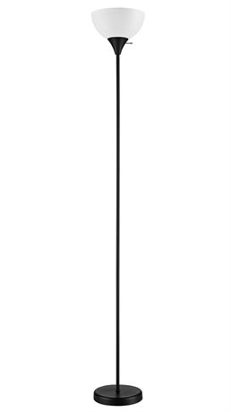 Mainstays 71-inch Black Floor Lamp With 3-Way Switch and Modern Design