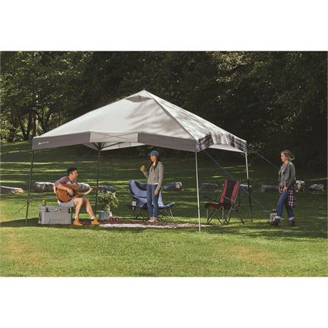 Ozark Trail 12  X 12  Instant Straight Leg Canopy for Camping - Gray