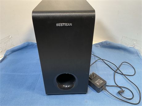 Powered Subwoofer, Bestisan 6.5" Active Home Audio Subwoofer in Compact Design