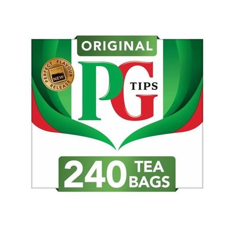 PG Tips 240 Teabags (non-pyramid Teabags) 696g (Pack of 1)