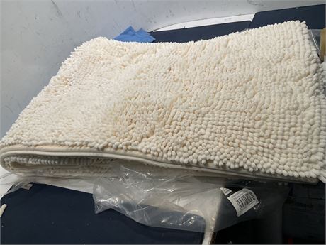 Dog Door Mat for Muddy Paws, 120" x 36" Ultra Absorbent Chenille Mud Mat for
