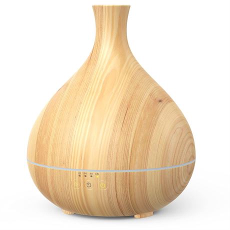 Essential Oil Diffuser, 500ml Aromatherapy Diffuser, Large Capacity Cool Mist