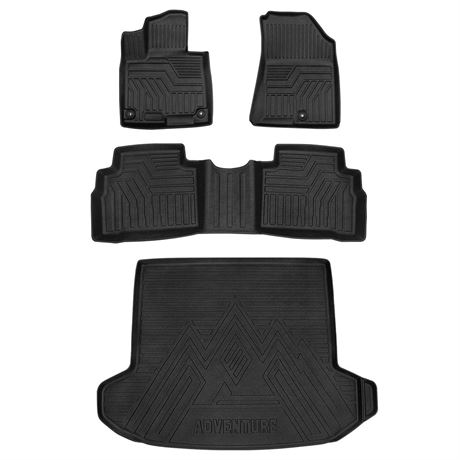 Peleus Floor Mats Cargo Mat Compatible with Kia Sportage 2025 2024 2023 TPE All