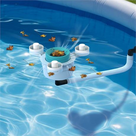 Surface Float Skimmer,No Installation Required, no Adjustable Bracket