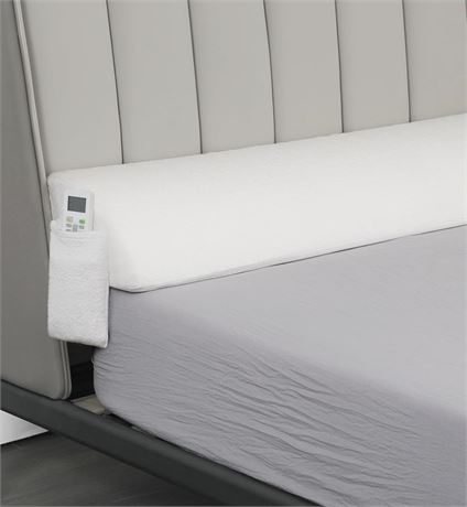 OFFSITE OasisSpace Bed Wedge Pillow for Headboard Gap, King Size (75"x10"x6")