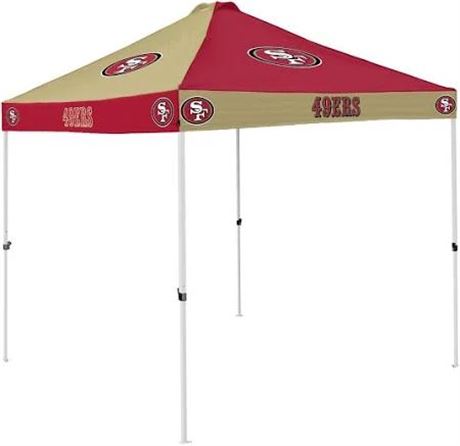 Logo Brands 627-39E San Francisco 49ers Economy Canopy