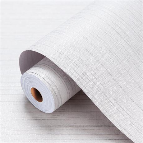 Grasscloth Peel and Stick Wallpaper - 394"x24" Contact Paper for Cabinets and