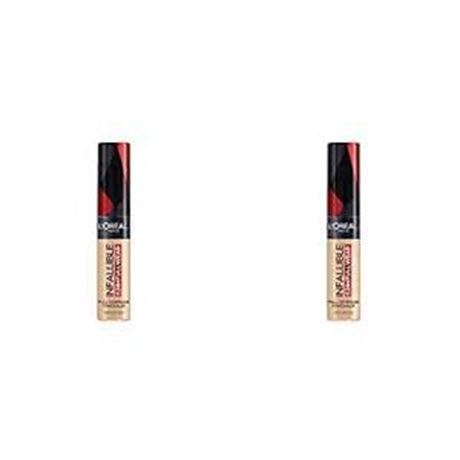 2 L Oreal Paris Infallible Full Wear Concealer  Full Coverage  Fawn  0.33 Fl Oz