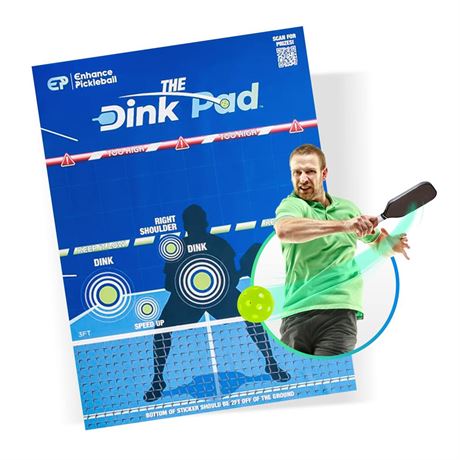 The Official Dink Pad by Enhance Pickleball - Pickleball Rebounder Training Aid