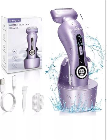 Woman electric shaver