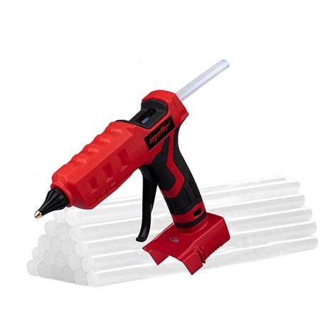 Cordless Hot Glue Gun Compatible with Milwaukee 18V Battery(Tool Only),