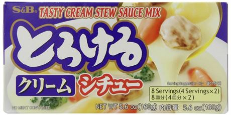 S&B Tasty Cream Stew Sauce Mix, 5.6-Ounce 5.6 Ounce (Pack of 1)
