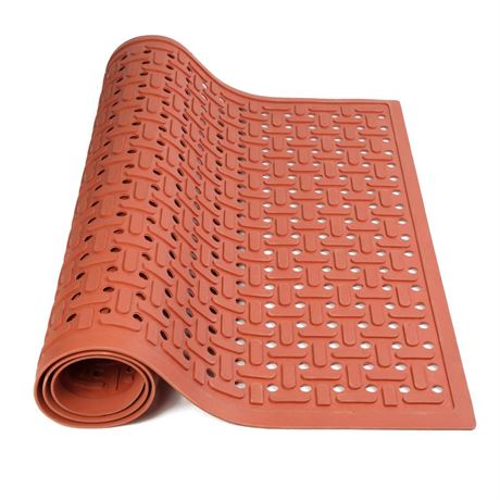 smabee Rubber Non-Slip Waterproof Floor Mat Heavy Duty Anti-Fatigue Mats