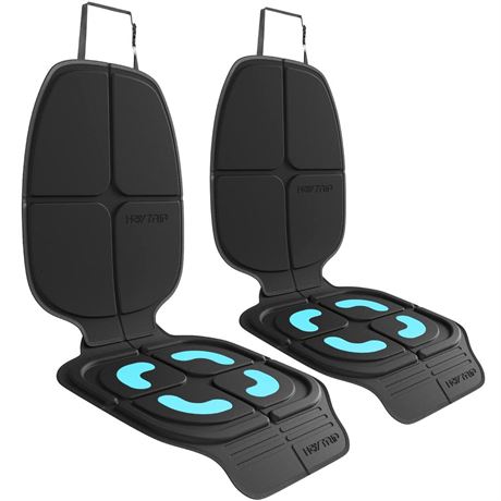 HEYTRIP Car Seat Protector, 2 Packs, Rear-Facing/Forward Facing Car Seat Mat