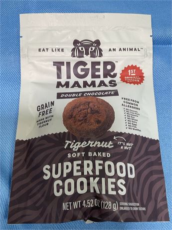 TigerMamas Tigernut Flour Double Chocolate Chip Cookies – Gluten Free, Grain