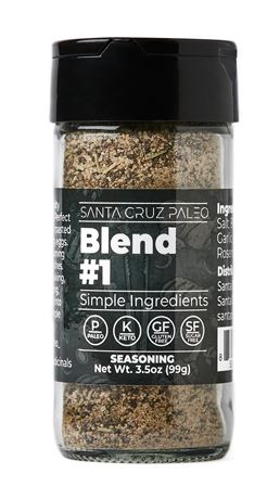 Santa Cruz Paleo, Seasoning Blend #1, All Purpose Spice for Chicken, Salmon,