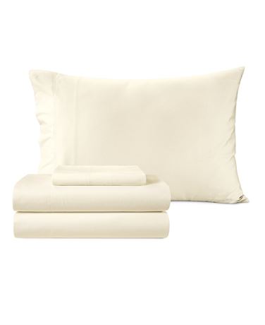 SleepRX 300 Thread Count 4-Pc. Sheet Set, Full - Egret