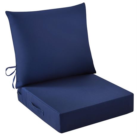 IASEAHK Outdoor Chair Cushions, 24 x 24 Inch Outdoor Cushion for Patio