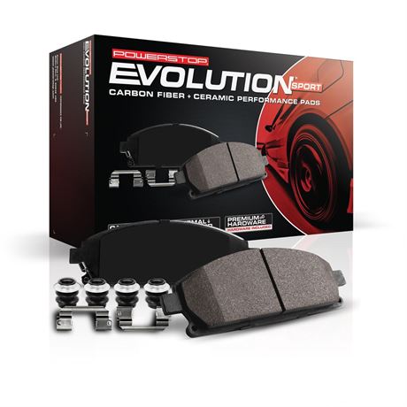 Evolution  Front Brake Pads for Toyota GR Corolla 2023-24 - Z23 Carbon-Fiber