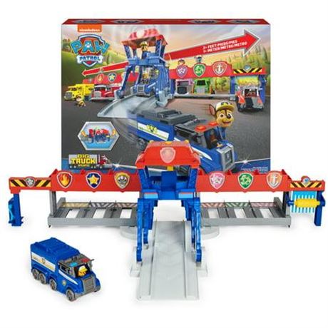PAW Patrol Big Truck Pups  Truck Stop HQ with Vehicle  3ft. Wide Playset  for