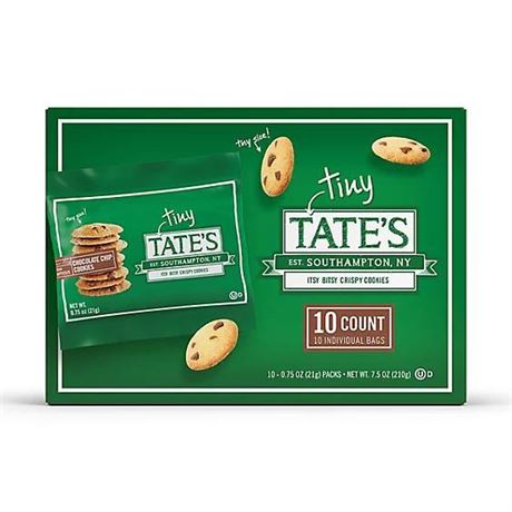 3 cases tiny tates itsy bitsy crispy cookies