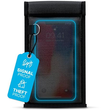 PRIMERIVER Faraday Bag – Anti-Theft & Distraction-Free Signal Blocking Pouch |
