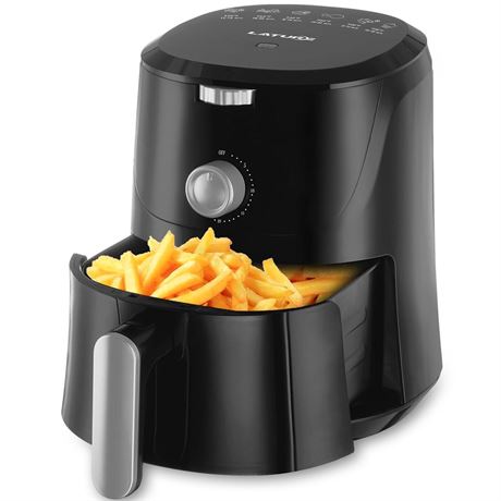 4.2 QT Air Fryer Oven Cooker with Temperature and Time Control Dishwasher