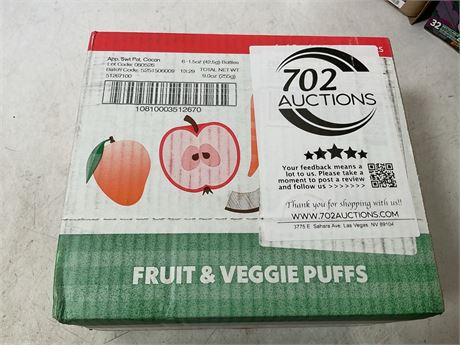 fruit and puffs