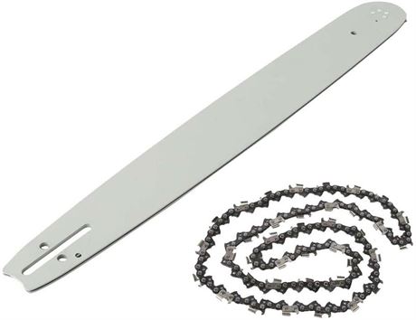 20" Chainsaw Guide Bar & Chain 76 DL Links 0.325"LP .058 Gauge 20"guide Bar &