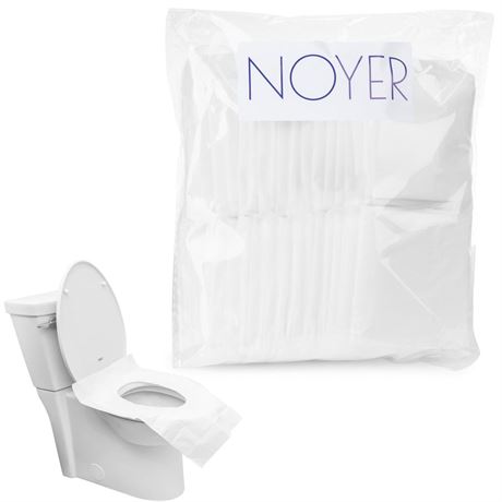 30 Pack NOYER Portable Toilet Seat Covers for Kids/Adults - Disposable,