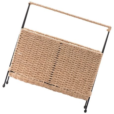 Zerodeko Home Decor Home Decor Home Decor Woven Magazine Holder Magazine Rack