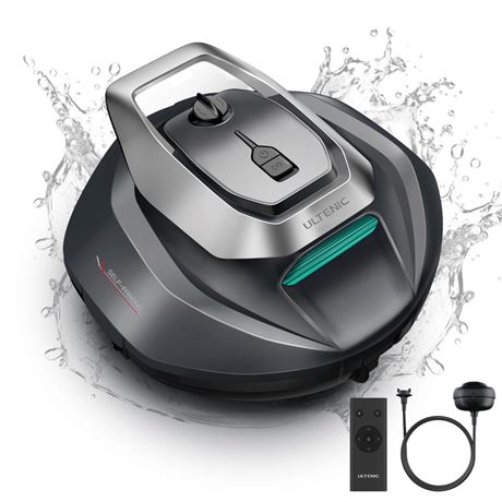 Ultenic Pooleco 10s Cordless Robotic Pool Cleaner with Remote Control, 3-Motor