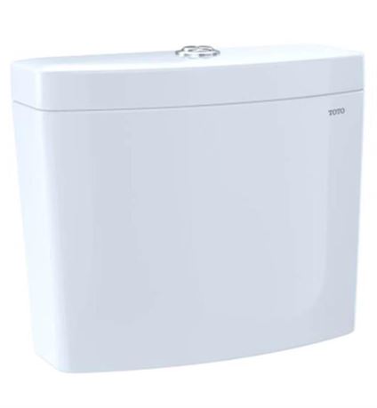 TOTO ST446EMNA Aquia 1.28 GPF Toilet Tank Only with Push Button Flush Cotton
