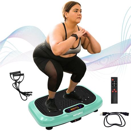 HOTWAVE Vibration Plate Exercise Machine for Lymphatic Drainage, Power