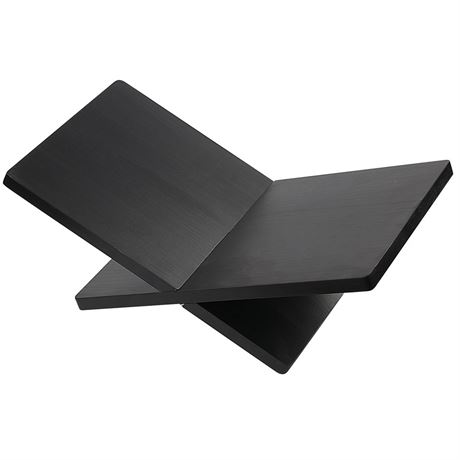 Wood X-Shaped Book Stand Display Holder for Art Books, Bibles & Magazines |