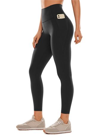 OFFSITE CRZ YOGA Womens Butterluxe Workout Leggings 25 Inches - High Waisted Gym