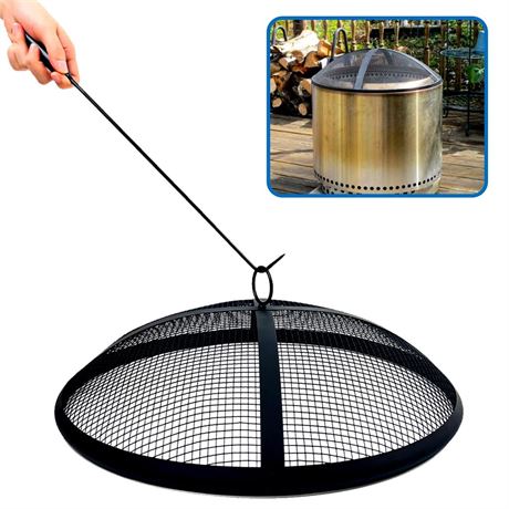 Fire Pit Spark Cover Compatible with The Solo Stove Bonfire Size Fire Pit