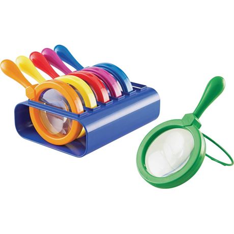 Learning Resources  LRNLER2884  Jumbo Magnifiers Set  6 / Set