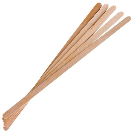 Eco-Products Renewable & Compostable Wooden Beverage Stirring Sticks, 7-Inch,