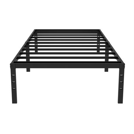 Twin Bed Frames Metal Platform Twin Size Bed Frame 14 Inch Max 2000lbs Heavy