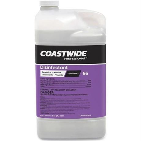 3-Containers coast wide Disinfectant Deodorant 3.43 QT